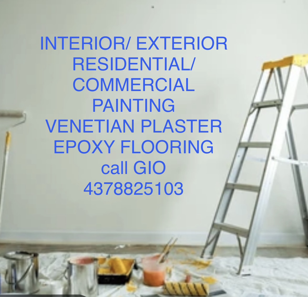 Painting  , Venetian plaster , epoxy floor - Thumbnail 9