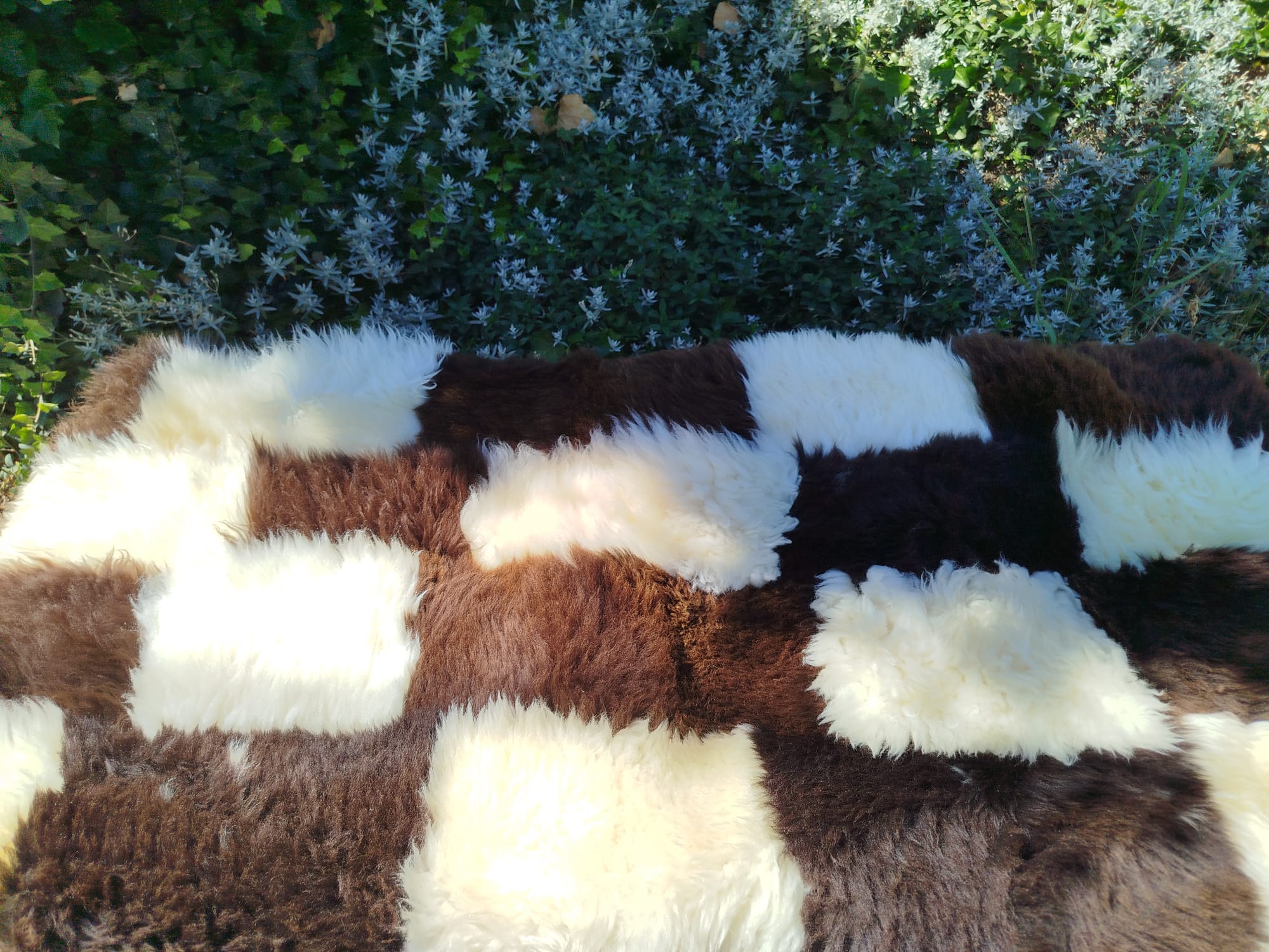 Exclusive PATCHWORK sheepskin rugs - Thumbnail 3
