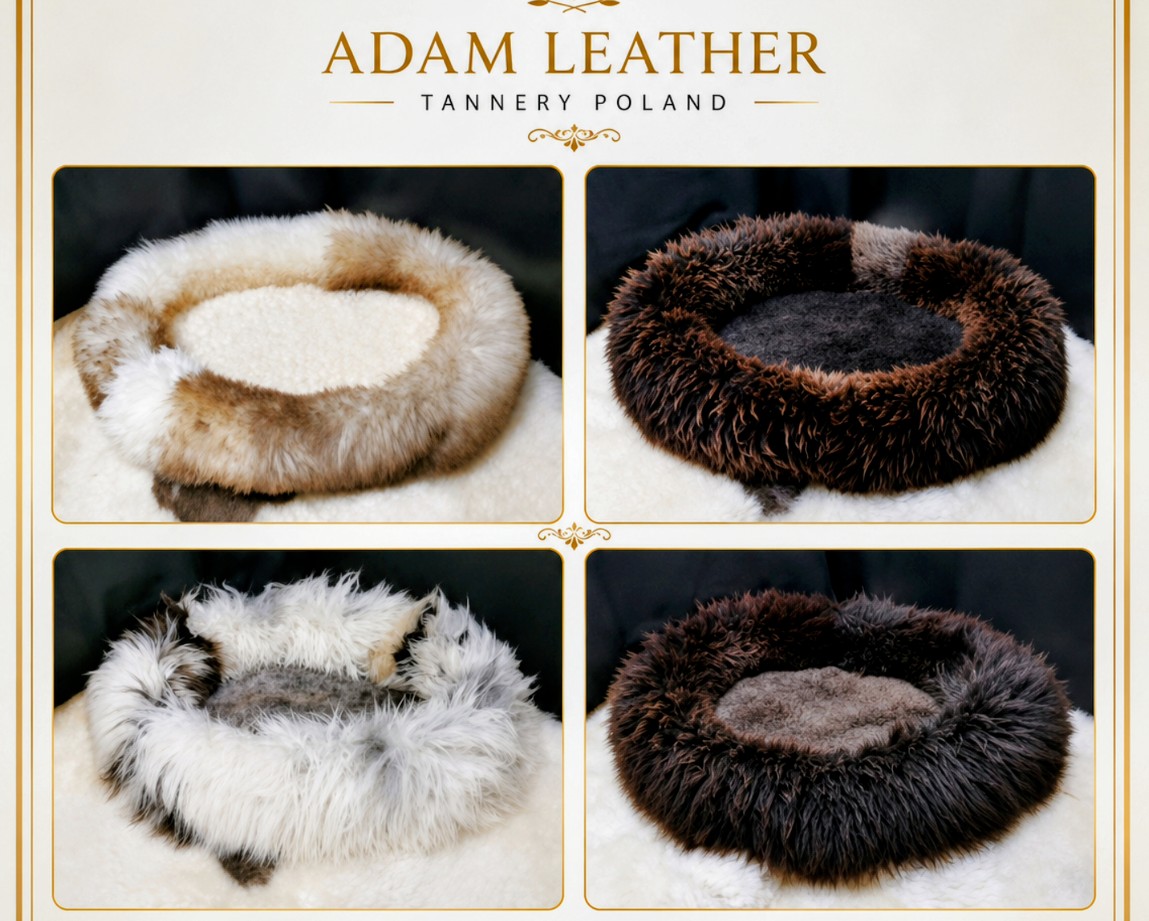 XXL sheepskin dogs beds, Premium 