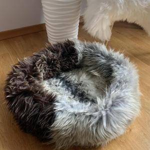 Natural Sheepskin Cat beds 50cm, 70cm, Premium - Thumbnail 4
