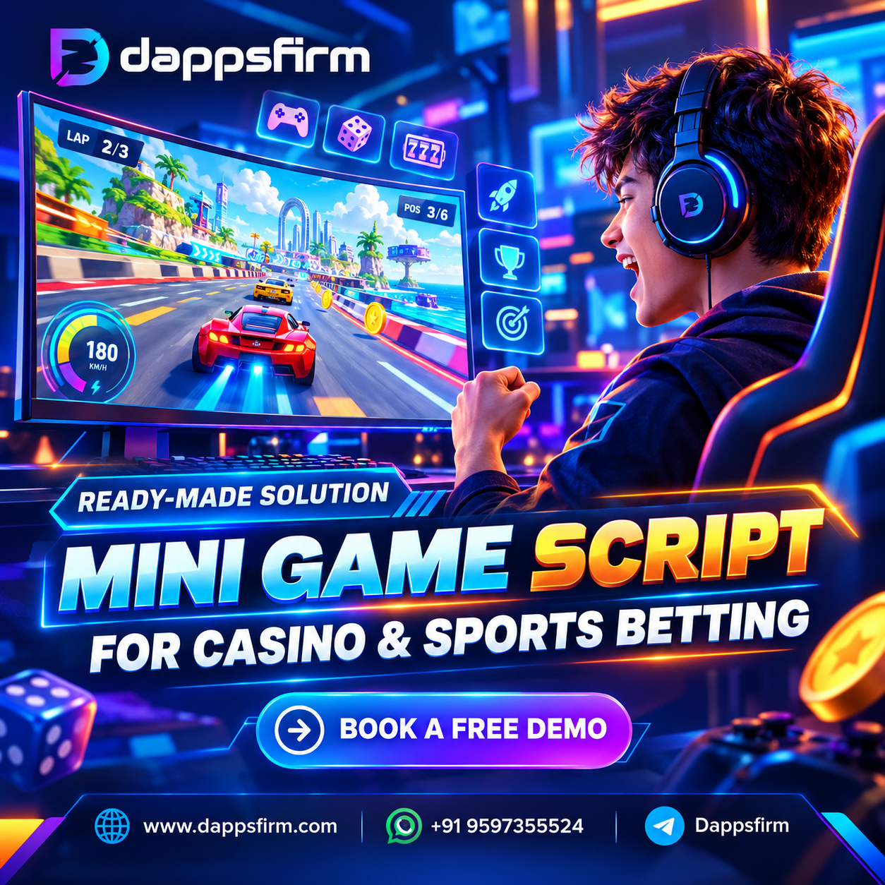 Mini Game Software with Custom Branding and Flexible Game Options